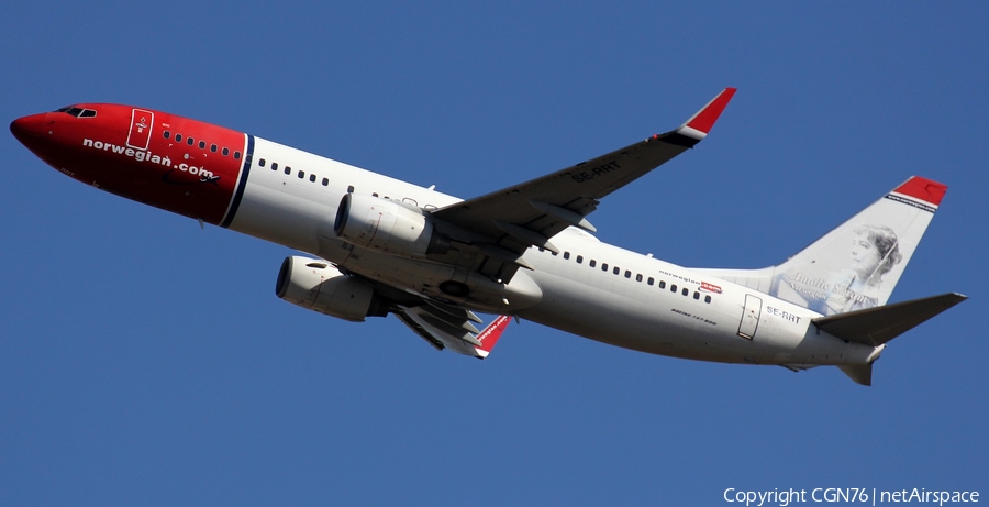 Norwegian Air Sweden Boeing 737-8JP (SE-RRT) | Photo 507842