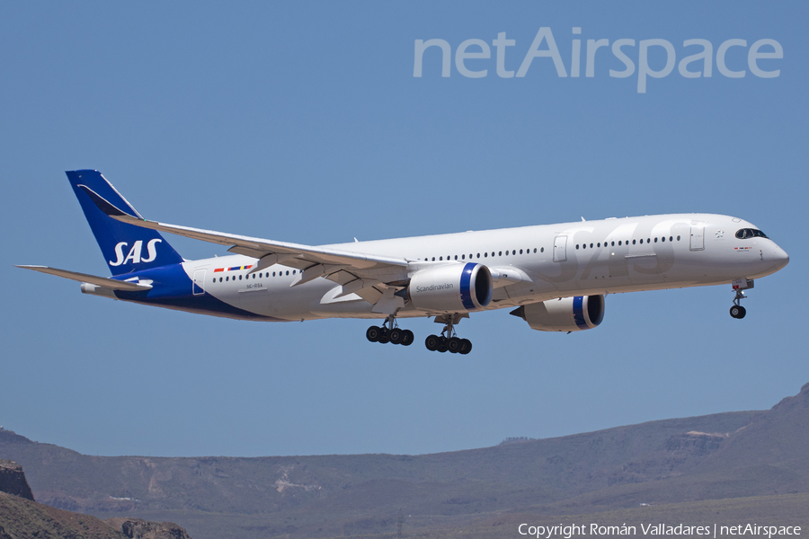 SAS - Scandinavian Airlines Airbus A350-941 (SE-RSA) | Photo 507980