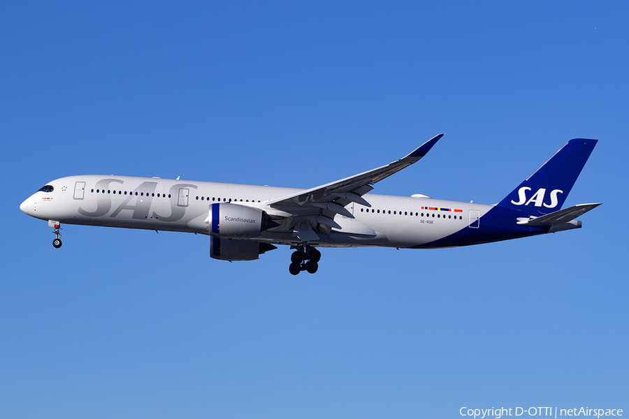 SAS - Scandinavian Airlines Airbus A350-941 (SE-RSE) | Photo 540179