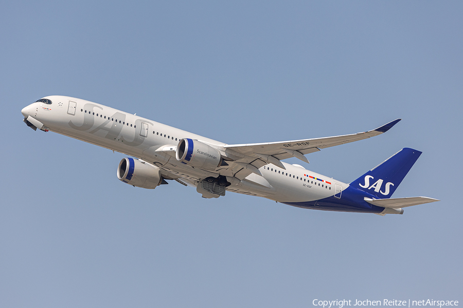 SAS - Scandinavian Airlines Airbus A350-941 (SE-RSF) | Photo 535262