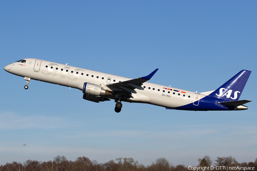 SAS Link Embraer ERJ-195LR (ERJ-190-200LR) (SE-RSI) | Photo 554564