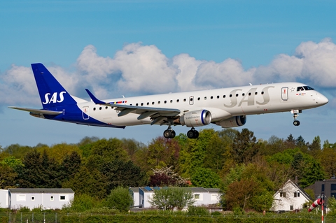 SAS Link Embraer ERJ-195LR (ERJ-190-200LR) (SE-RSI) at  Hamburg - Fuhlsbuettel (Helmut Schmidt), Germany