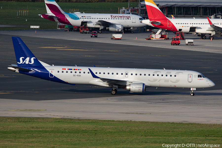 SAS Link Embraer ERJ-195LR (ERJ-190-200LR) (SE-RSK) | Photo 535993