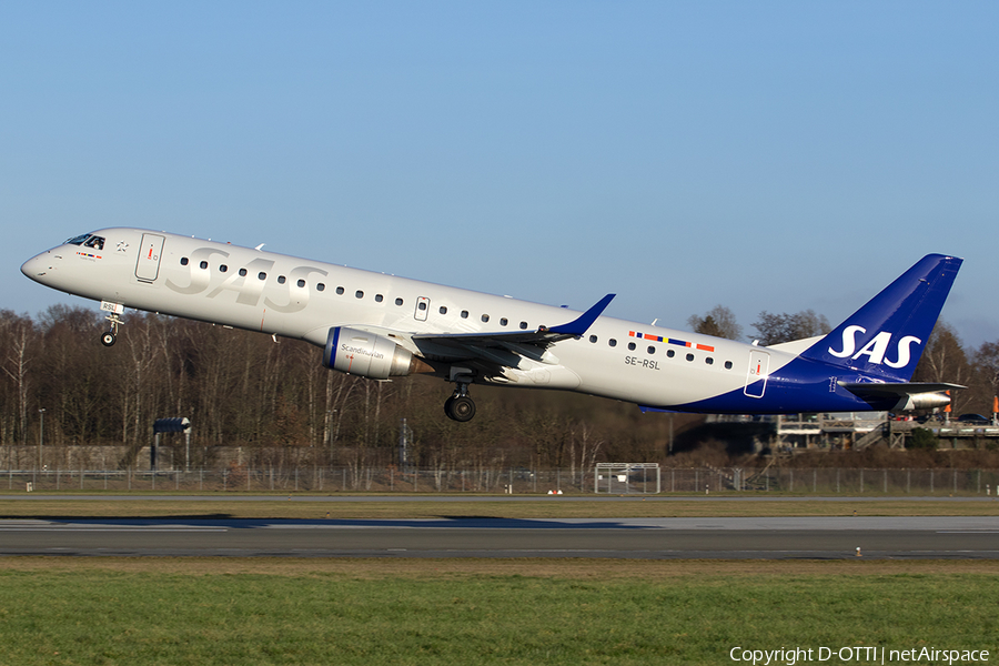 SAS Link Embraer ERJ-195LR (ERJ-190-200LR) (SE-RSL) | Photo 549755