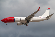 Norwegian Air Sweden Boeing 737-8 MAX (SE-RTL) at  Gran Canaria, Spain