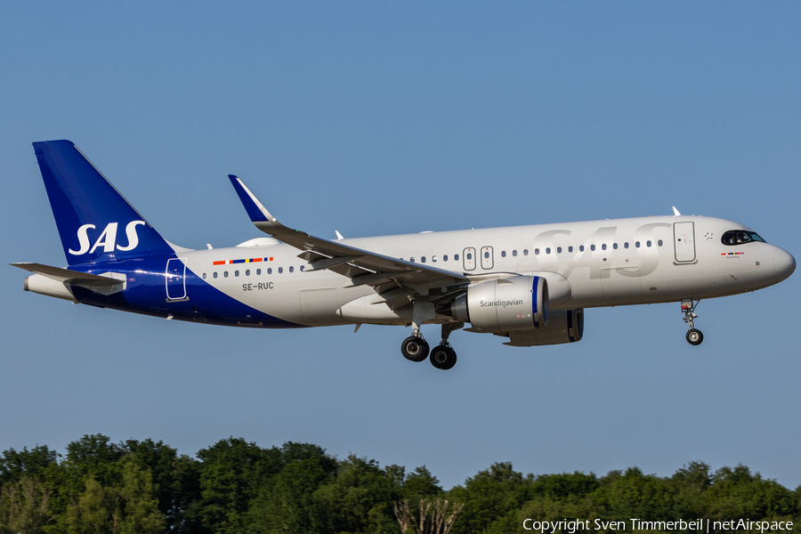 SAS - Scandinavian Airlines Airbus A320-251N (SE-RUC) | Photo 575303