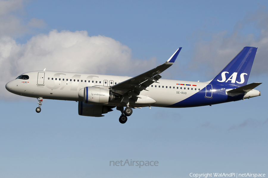 SAS - Scandinavian Airlines Airbus A320-251N (SE-RUO) | Photo 679342