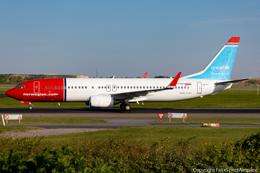 Norwegian Air Sweden Boeing 737-84P (SE-RXA) | Photo 626242