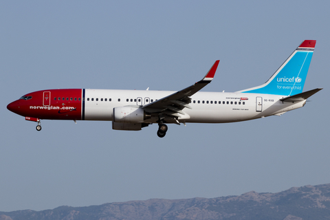 Norwegian Air Sweden Boeing 737-84P (SE-RXB) at  Palma De Mallorca - Son San Juan, Spain
