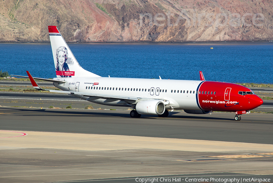 Norwegian Air Sweden Boeing 737-86N (SE-RXD) | Photo 541622