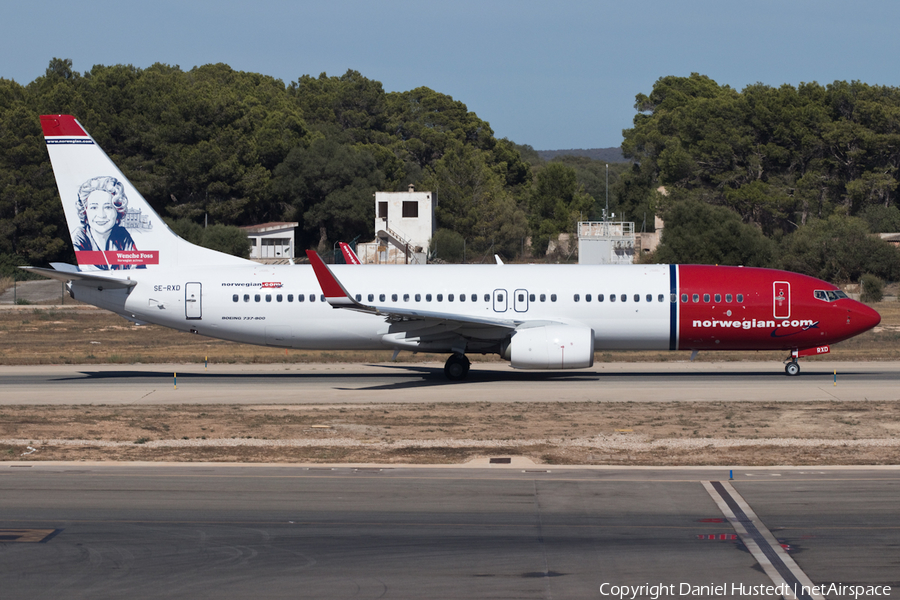 Norwegian Air Sweden Boeing 737-86N (SE-RXD) | Photo 525294