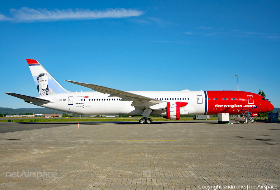 Norwegian Air Sweden Boeing 787-9 Dreamliner (SE-RXM) | Photo 331591
