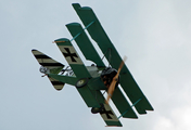 (Private) Fokker DR.1 Triplane (Replica) (SE-XXZ) at  Duxford, United Kingdom