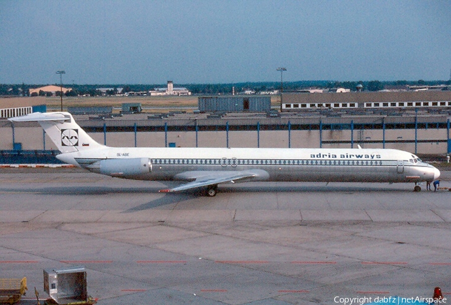 Adria Airways McDonnell Douglas MD-81 (SL-ABE) | Photo 211048