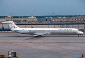 Adria Airways McDonnell Douglas MD-81 (SL-ABE) at  Frankfurt am Main, Germany