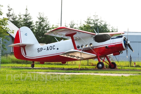 Aeroklub Ziemi Zamojskiej PZL-Mielec An-2T (SP-AOC) at  Zamość - Mokre, Poland