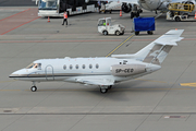 Jet Story Raytheon Hawker 750 (SP-CEO) at  Warsaw - Frederic Chopin International, Poland