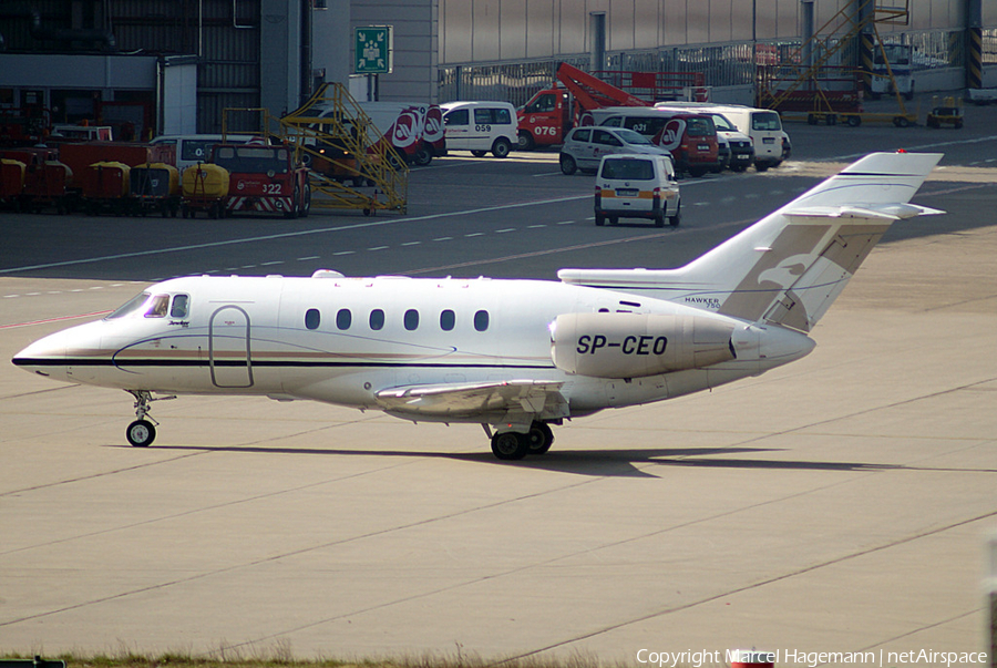 Jet Story Raytheon Hawker 750 (SP-CEO) | Photo 124686