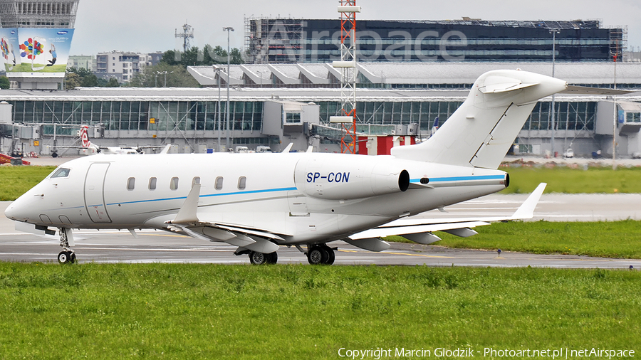 Blue Jet Bombardier BD-100-1A10 Challenger 300 (SP-CON) | Photo 496154