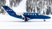 (Private) Cessna 525 CitationJet (SP-DLV) at  Samedan - St. Moritz, Switzerland