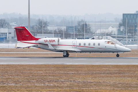 AMC Aviation Bombardier Learjet 60XR (SP-DOM) at  Munich, Germany