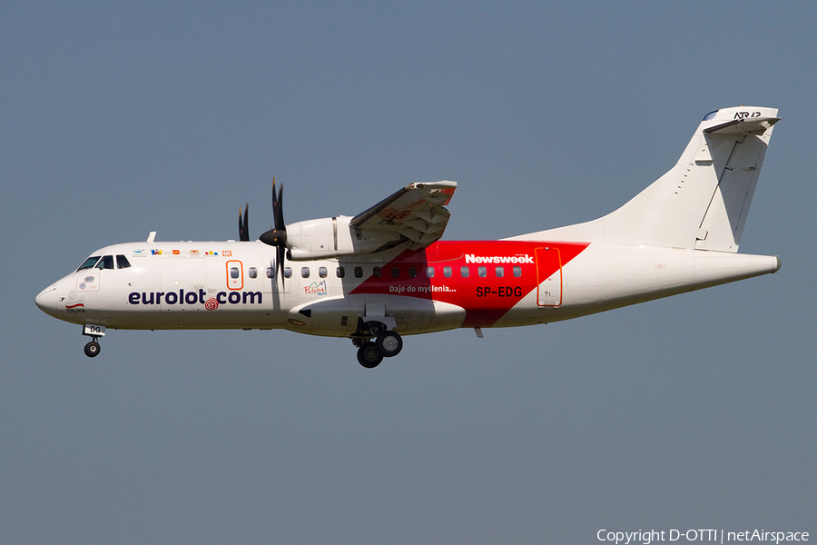EuroLOT ATR 42-500 (SP-EDG) | Photo 389406