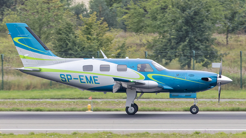 (Private) Piper PA-46-600TP M600 SLS (SP-EME) at  Gdansk - Lech Walesa, Poland