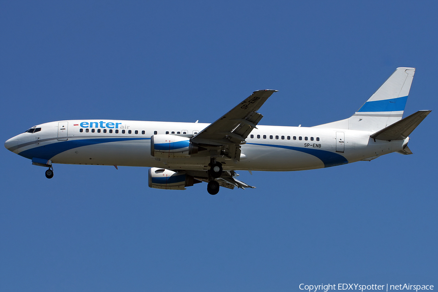 Enter Air Boeing 737-4Q8 (SP-ENB) | Photo 276221