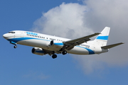 Enter Air Boeing 737-4Q8 (SP-ENC) at  Barcelona - El Prat, Spain
