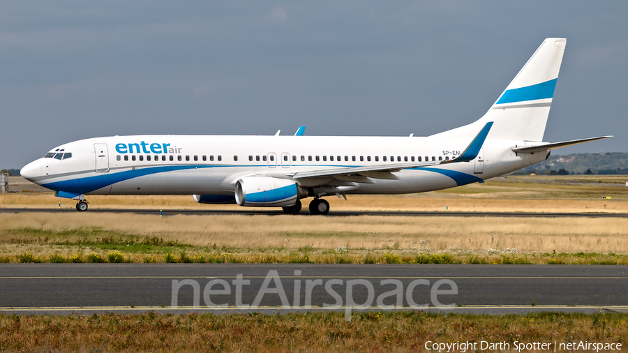 Enter Air Boeing 737-8CX (SP-ENL) | Photo 354581