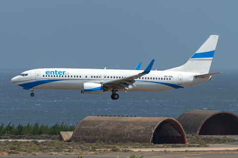 Enter Air Boeing 737-8CX (SP-ENL) at  Gran Canaria, Spain