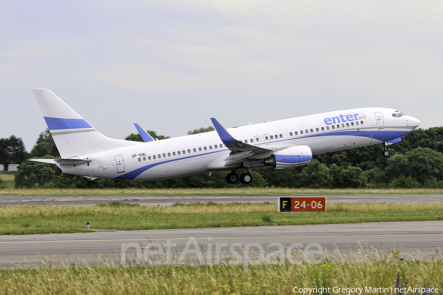 Enter Air Boeing 737-8CX (SP-ENL) | Photo 168156