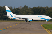 Enter Air Boeing 737-8CX (SP-ENM) at  Karlsruhe/Baden-Baden, Germany
