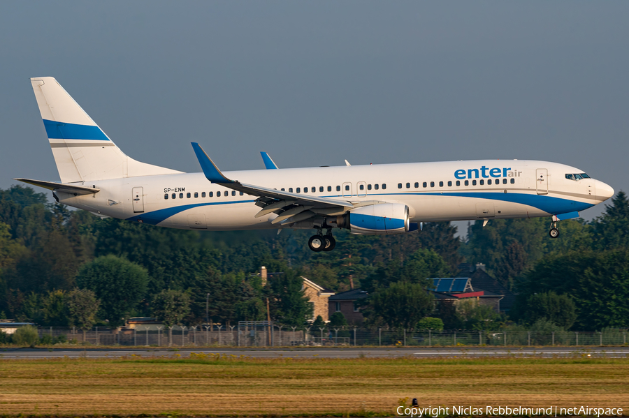 Enter Air Boeing 737-8CX (SP-ENM) | Photo 522295