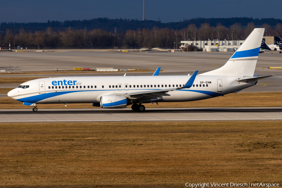 Enter Air Boeing 737-8CX (SP-ENM) | Photo 648138