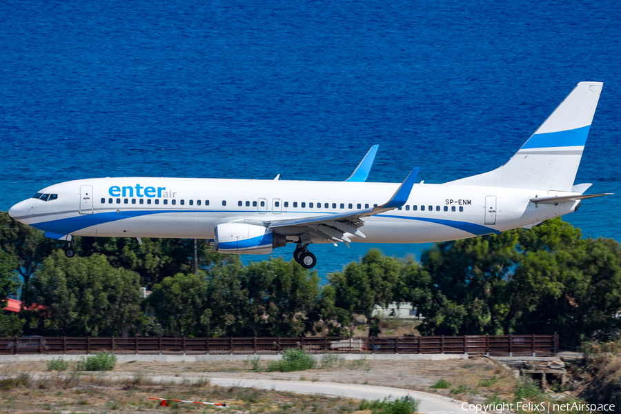 Enter Air Boeing 737-8CX (SP-ENM) | Photo 582361