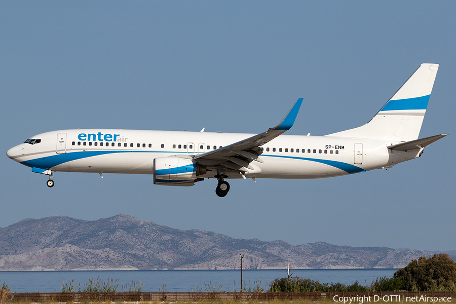 Enter Air Boeing 737-8CX (SP-ENM) | Photo 601819