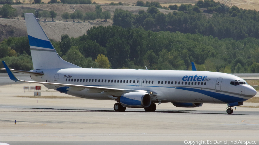 Enter Air Boeing 737-8CX (SP-ENN) | Photo 342887