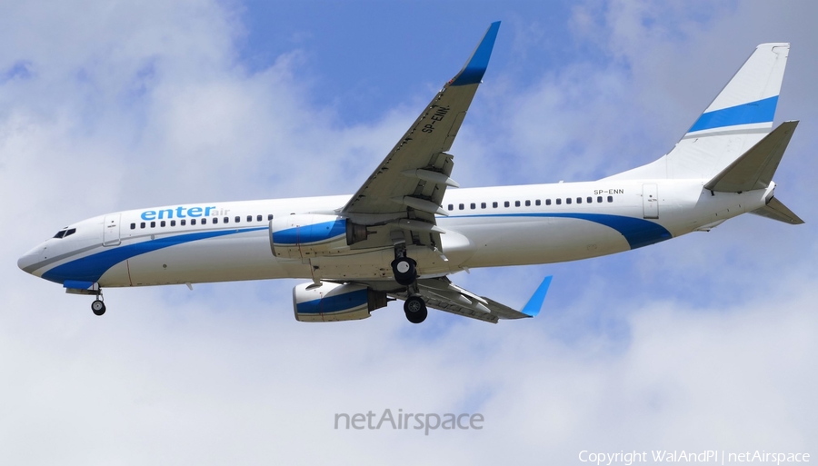 Enter Air Boeing 737-8CX (SP-ENN) | Photo 444343