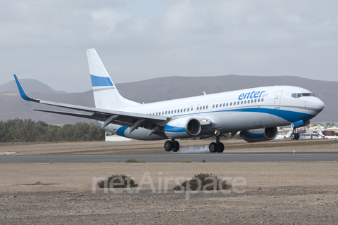 Enter Air Boeing 737-8AS (SP-ENP) at  Fuerteventura, Spain