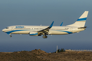 Enter Air Boeing 737-8Q8 (SP-ENR) at  Gran Canaria, Spain