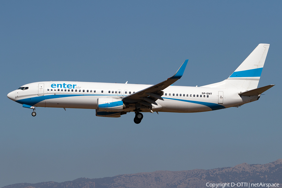 Enter Air Boeing 737-8AS (SP-ENT) | Photo 356133