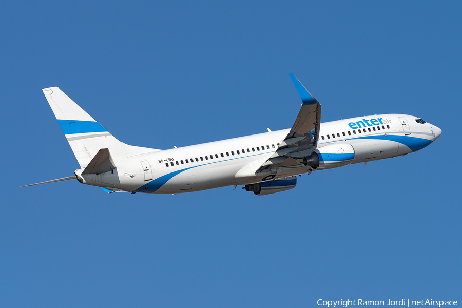 Enter Air Boeing 737-83N (SP-ENU) | Photo 225548