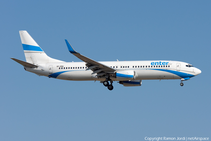 Enter Air Boeing 737-83N (SP-ENU) | Photo 344176