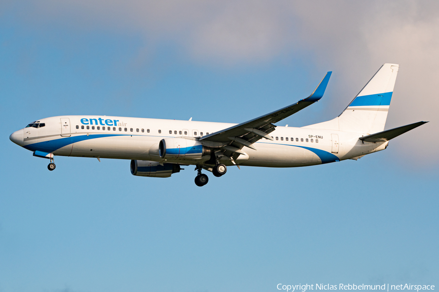Enter Air Boeing 737-83N (SP-ENU) | Photo 385524