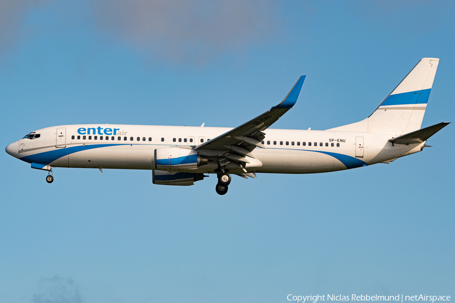 Enter Air Boeing 737-83N (SP-ENU) | Photo 385525