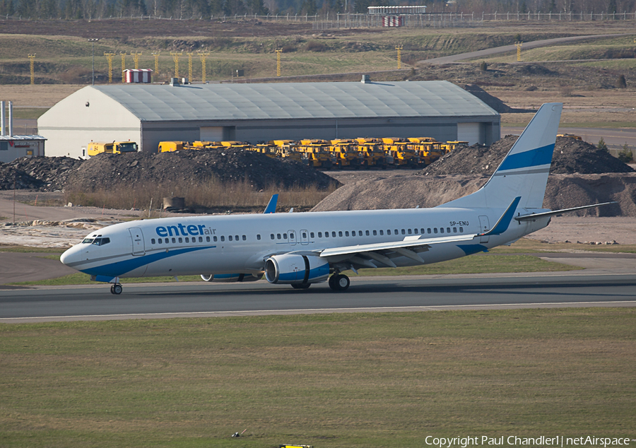 Enter Air Boeing 737-83N (SP-ENU) | Photo 106774