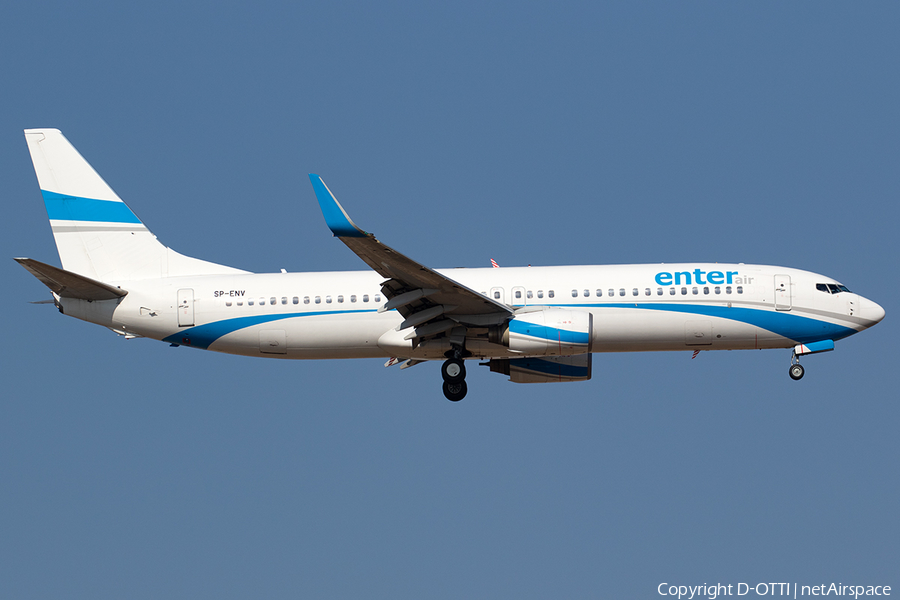 Enter Air Boeing 737-8BK (SP-ENV) | Photo 644993