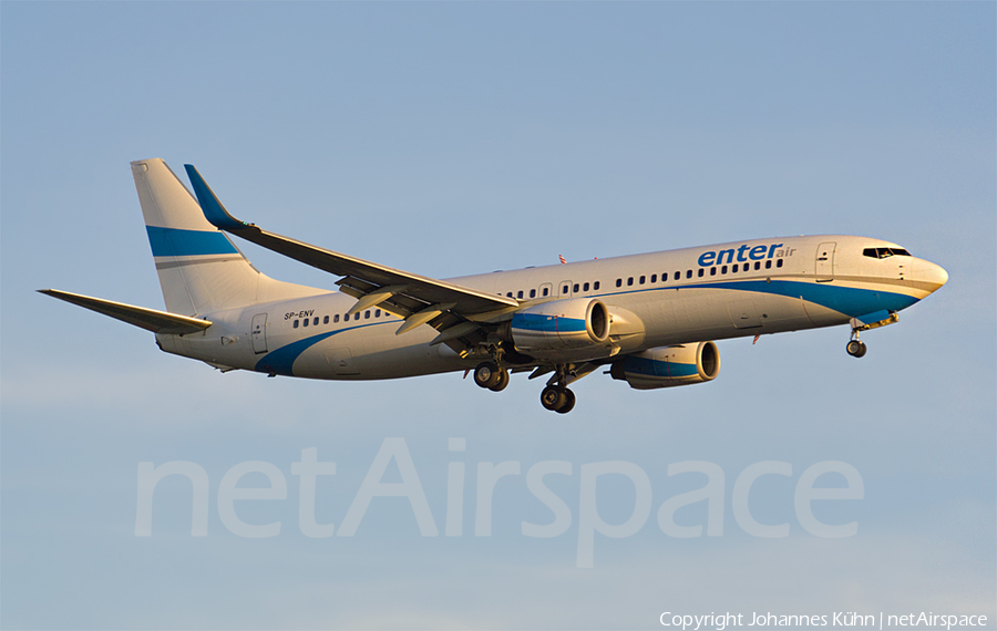 Enter Air Boeing 737-8BK (SP-ENV) | Photo 123850