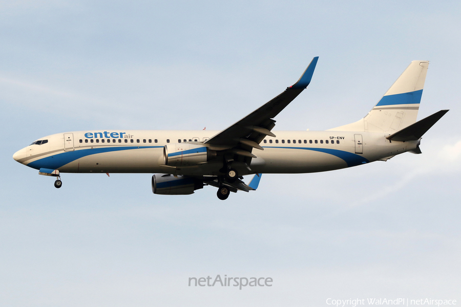 Enter Air Boeing 737-8BK (SP-ENV) | Photo 509427